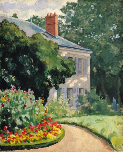 The Garden at Queue-en-Brie by Ernest Rouart